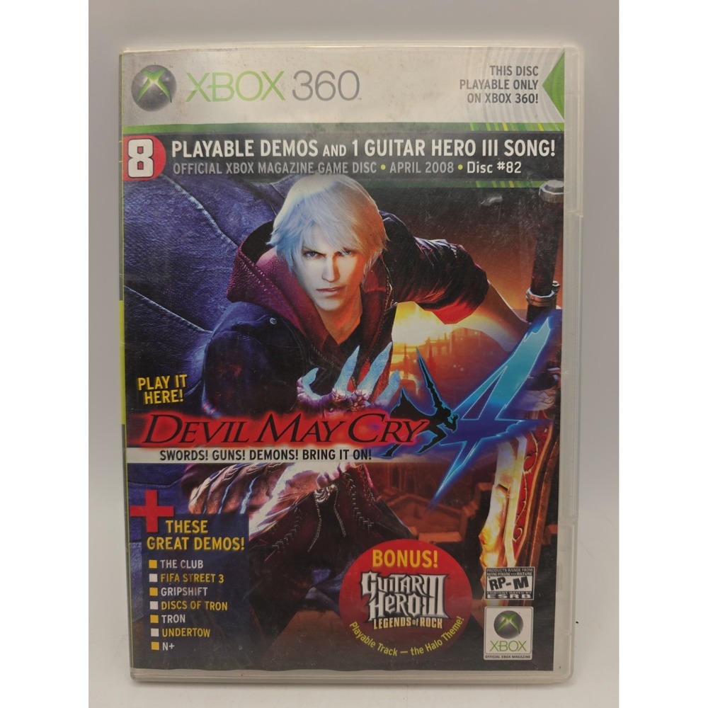 Official Xbox Magazine Xbox 360 Demo Disc #82 April 2008